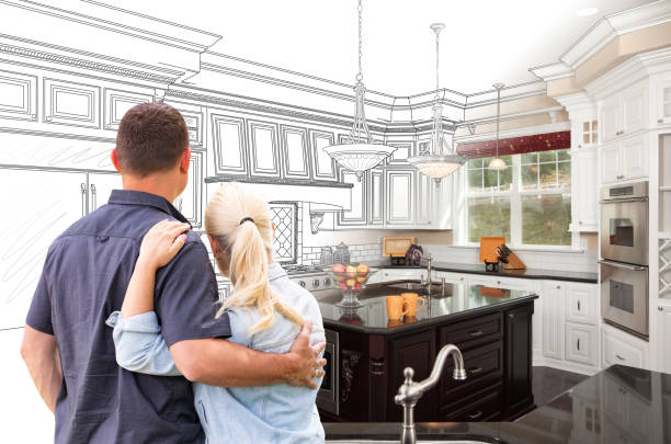 Professional Countertop Replacement technician working in Bellaire, TX